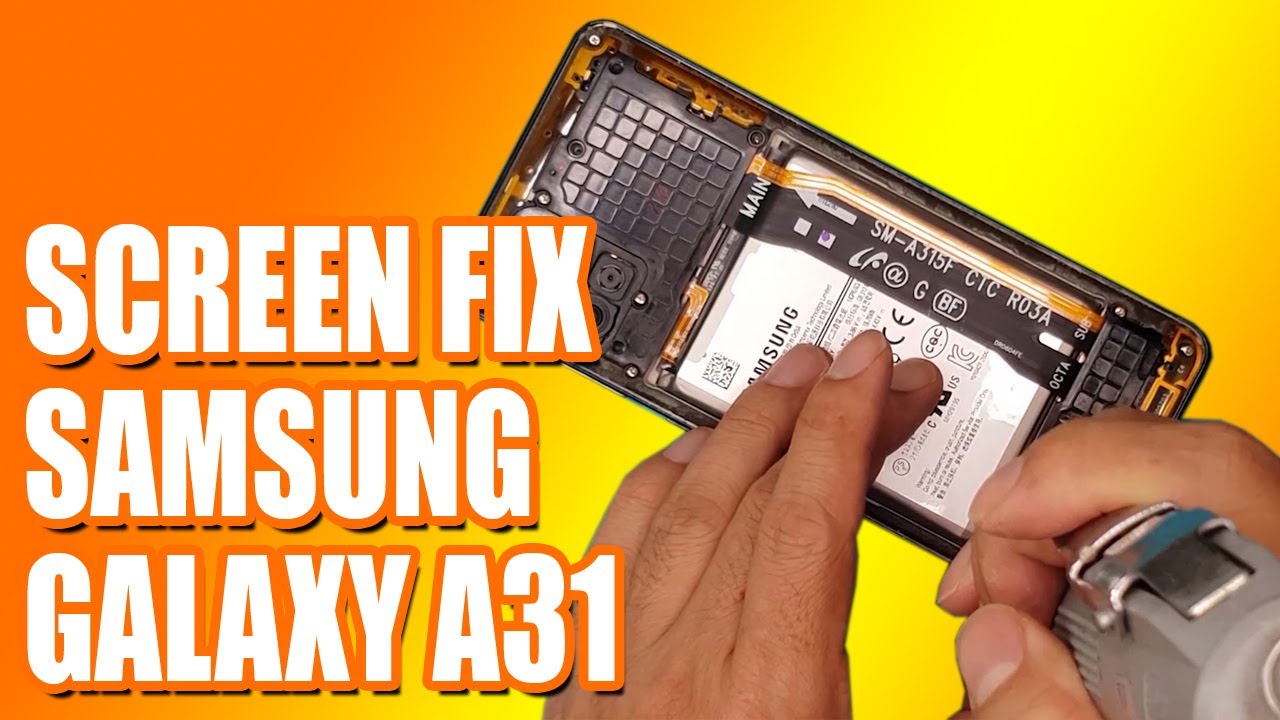 Samsung Galaxy A31 Screen Replacement